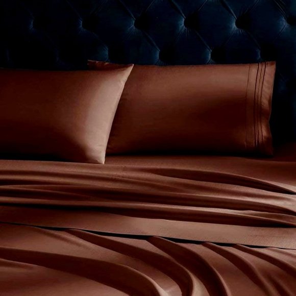 Luxury Egyptian1800 Th Count Super Soft Sheet Set - Picture 4 of 8